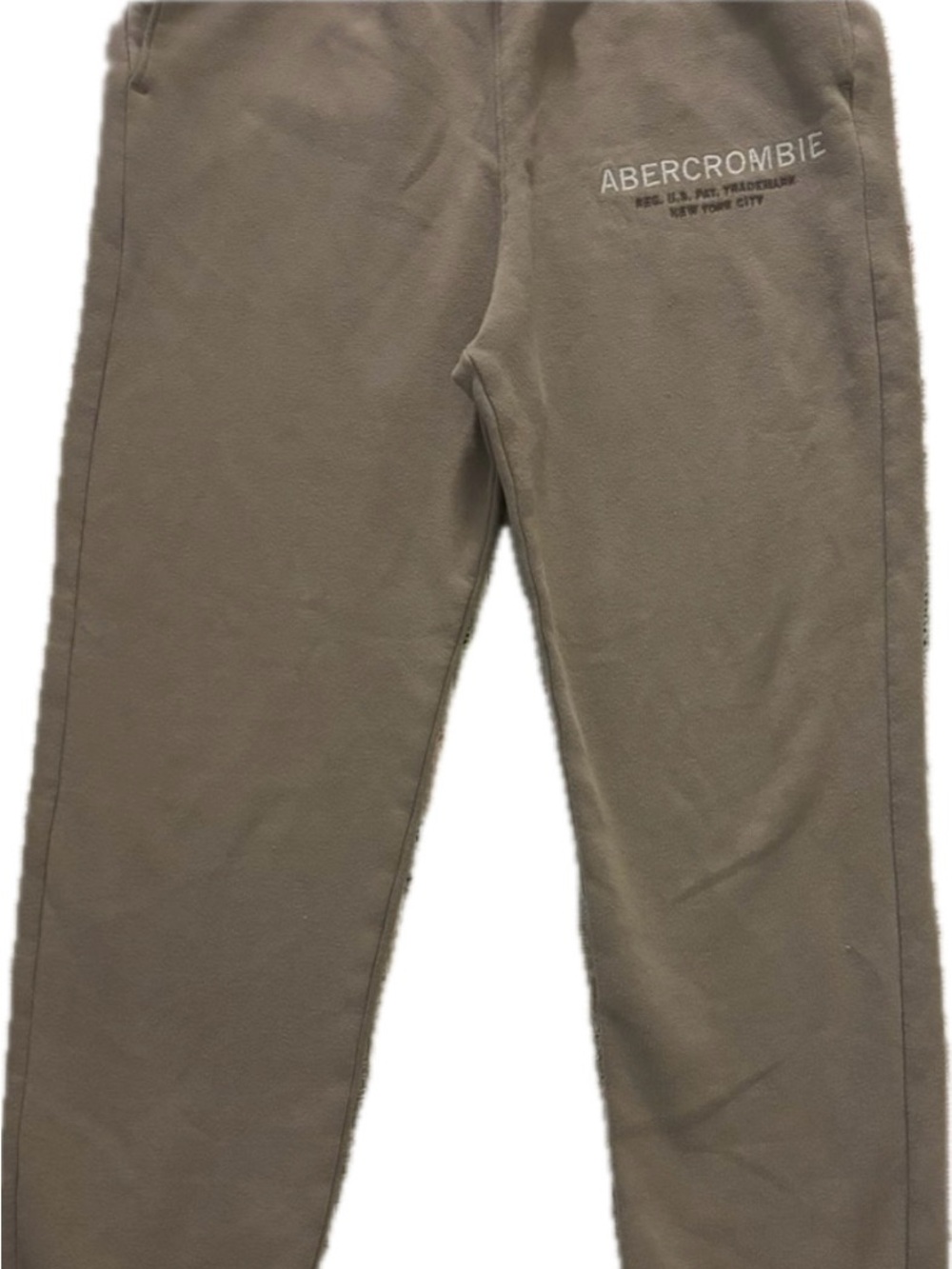Abercrombie & Fitch Kids Taupe Beige Joggers